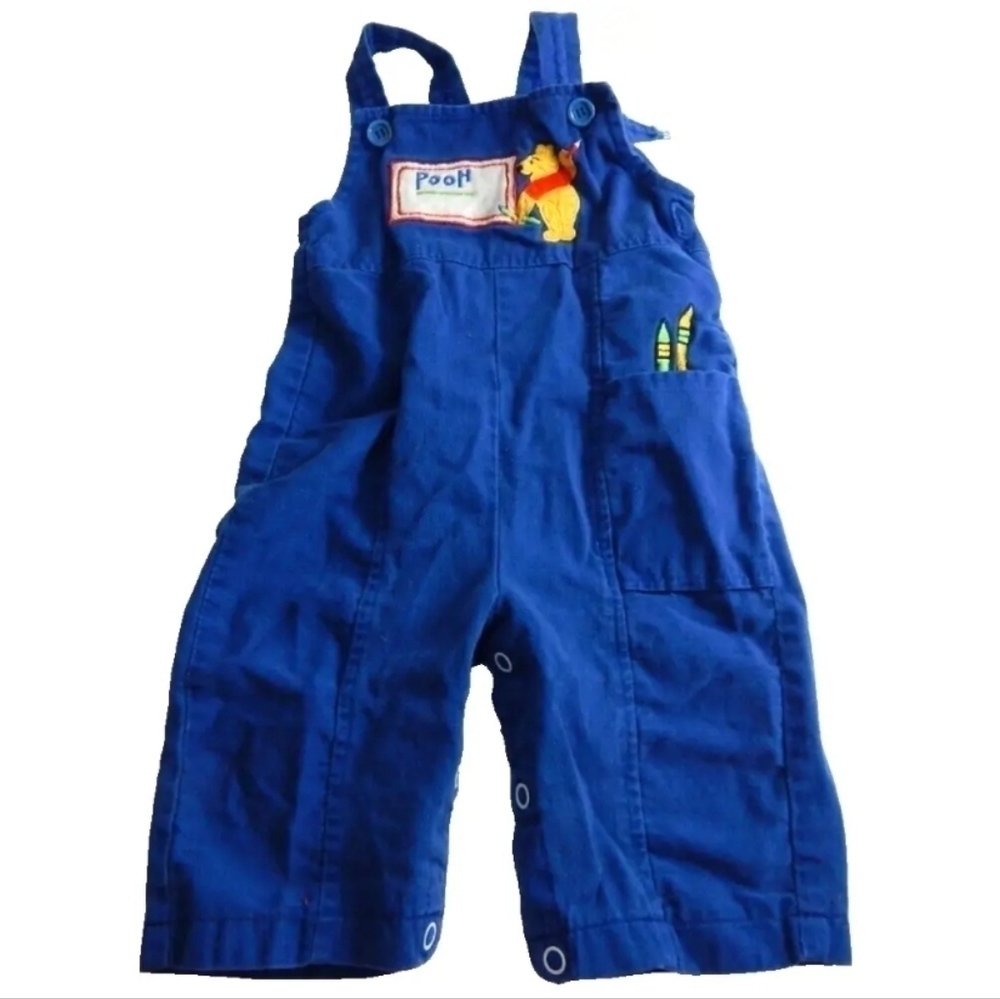 Vintage Winnie the Pooh Embroidered Overalls